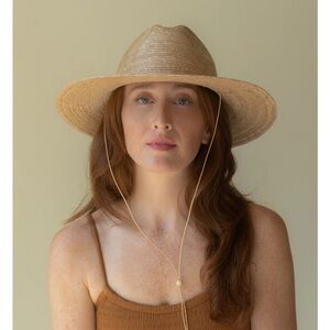 Small Lot Co Palm Hat in Natural